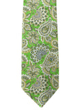 Blacksmith Parrot Green Printed Tie for Men