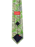 Blacksmith Parrot Green Printed Tie for Men