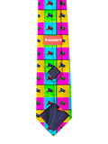 Blacksmith Pop Art Aeroplane Printed Tie for Men - Fashion Accessories for Blazer , Tuxedo or Coat